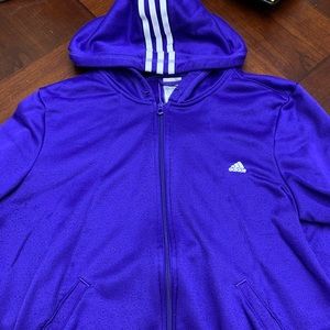 Adidas zip up hoodie